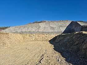 Preparation for construction 