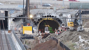 Rail Tunnels Beneath Highway 401 