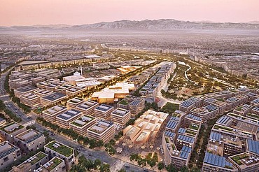 The construction of Sultan Haitham City The construction of Sultan Haitham City