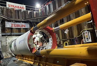 shore crossings for the Liquid Natural Gas under water supply pipeline