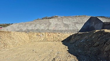 Preparation for construction 