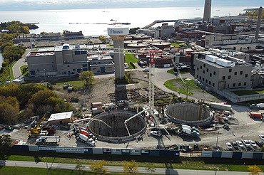 Der Auftrag umfasst den Bau von tiefen Betonschächten