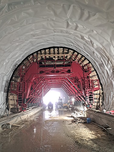 tunnel formwork