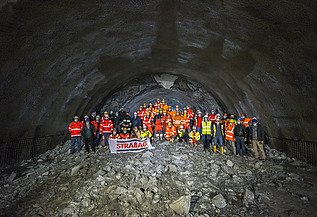 Erneuerung der Einfahrt ins Gardertal im Bereich St. Lorenzen (bei Bruneck)