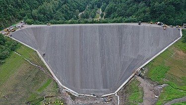 die Wasserrückhaltung