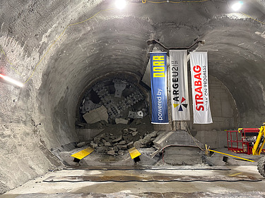 Breakthrough of the TVM at Augustinplatz.